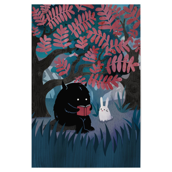 Poster 30x20 cm "Another Quiet Spot" artboxONE - Natur,Für Kinder