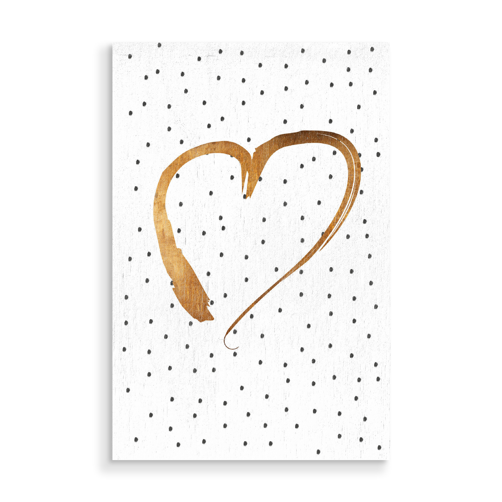 Holzbild "Heart 01" artboxONE - Für Kinder,Abstrakt,Menschen,Schwarzweiß,Liebe,Für Mama,Für Papa