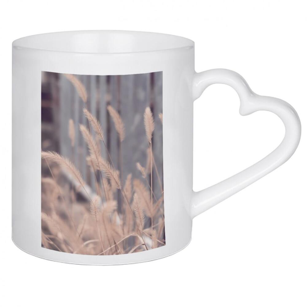 Herztasse "Wind weht Gras" artboxONE - Natur,Floral,Liebe - Wind weht gras,Gras,Pampas