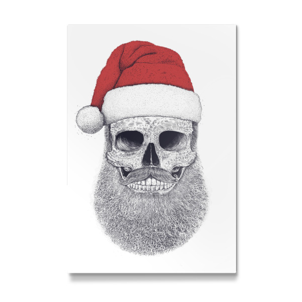 Galerie-Print "Santa skull" 30x20 cm artboxONE