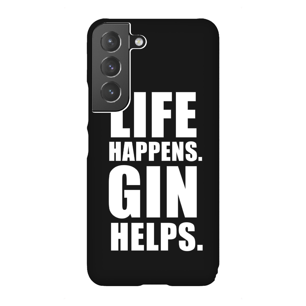 Samsung Galaxy "Life Happens" Premium-Case Handyhülle artboxONE