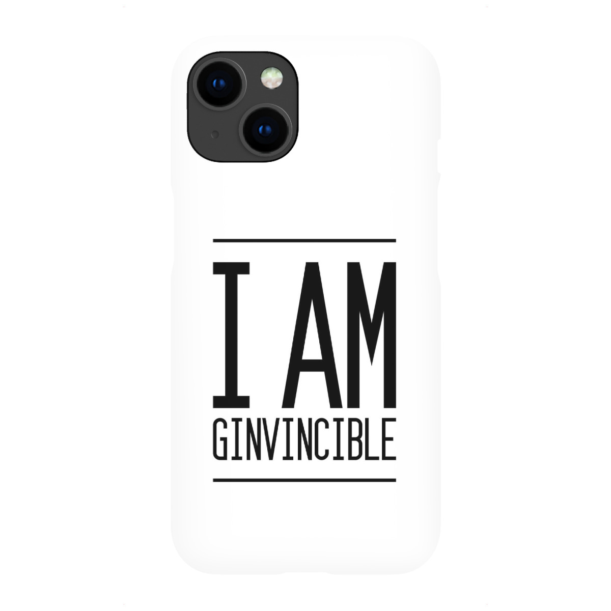 "Ginvincible"für iPhone - Premium-Case Handyhülle artboxONE