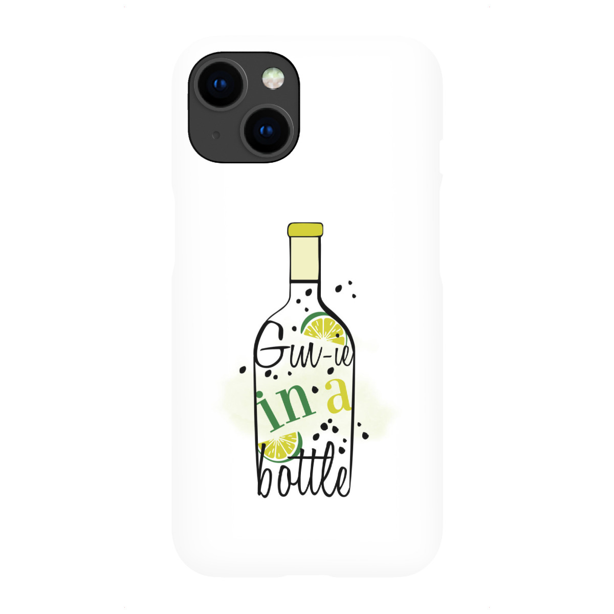 iPhone "Gin-ie" Premium-Case Handyhülle artboxONE