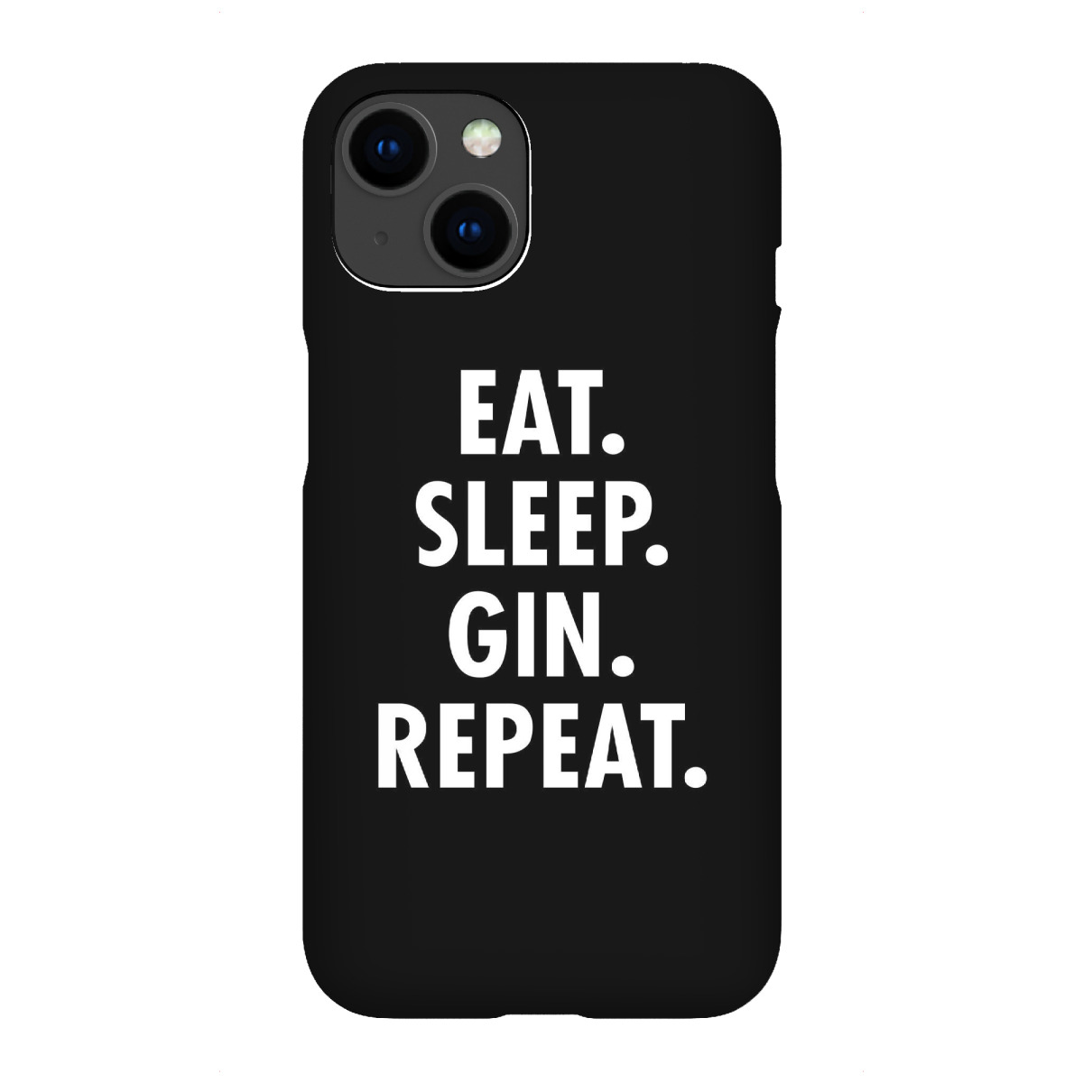 "Eat Sleep Gin Repeat"für iPhone - Premium-Case Handyhülle artboxONE