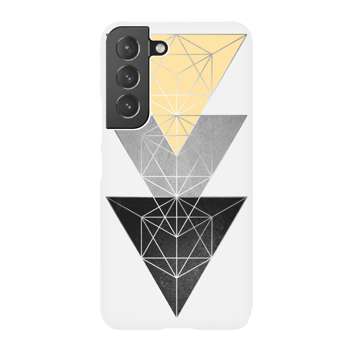 "Triangular Minimalism"für Samsung Galaxy - Premium-Case Handyhülle artboxONE
