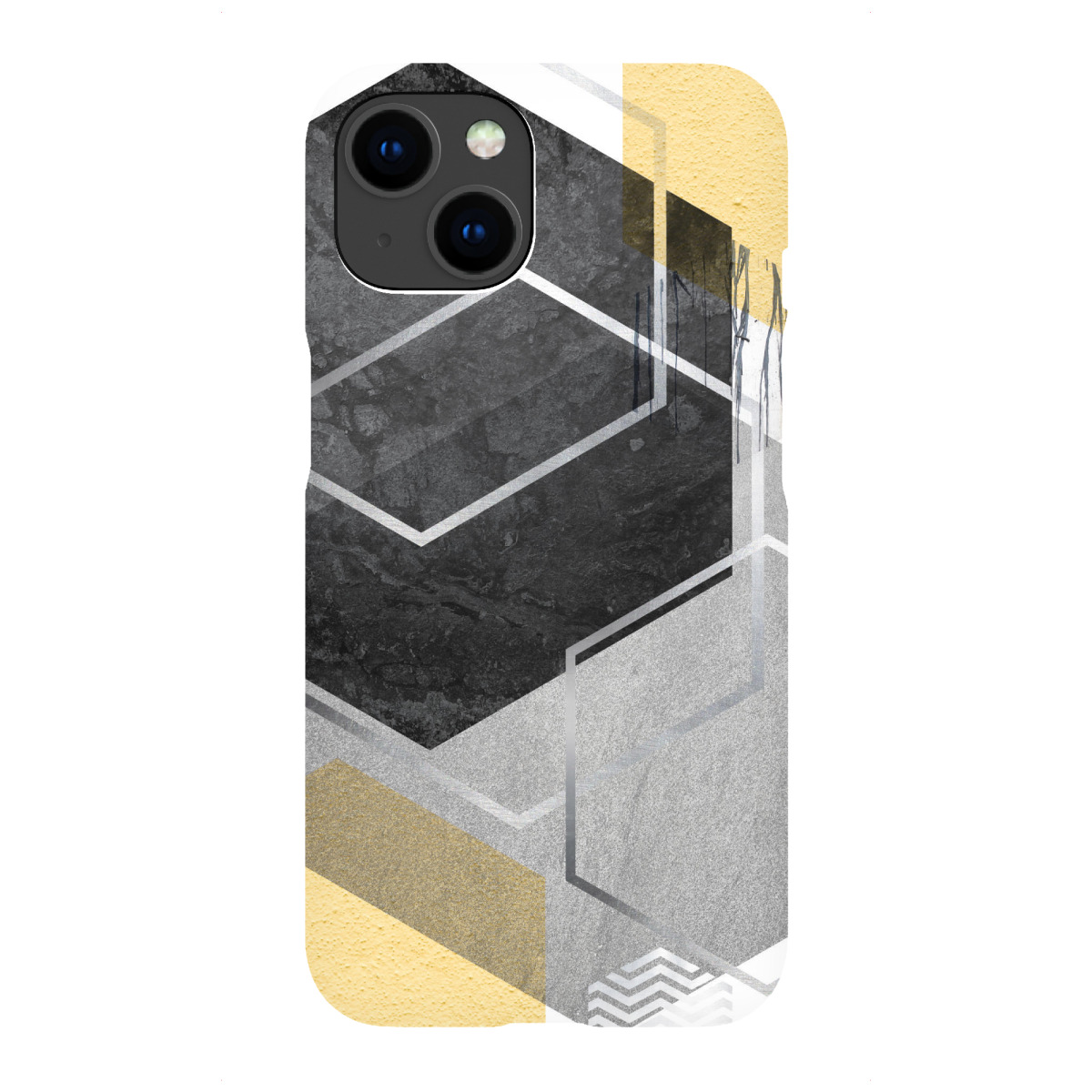 "Geometric Minimalism"für iPhone - Premium-Case Handyhülle artboxONE