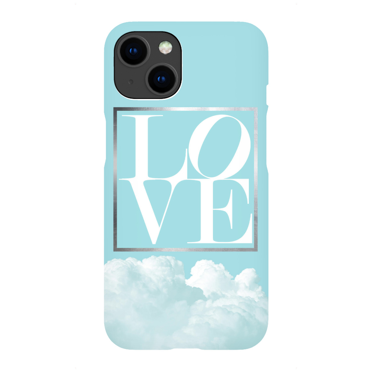 iPhone "Love in Turquoise" Premium-Case Handyhülle artboxONE