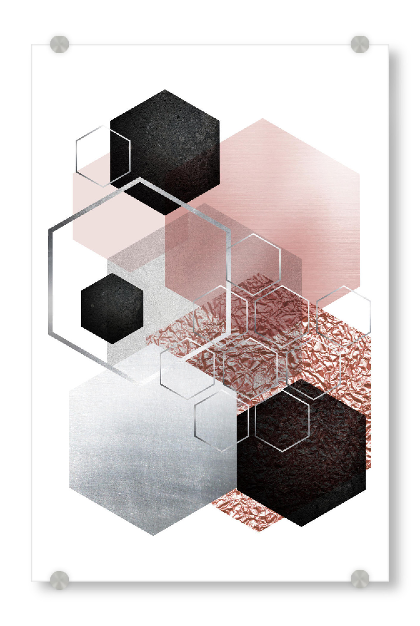 Acrylglasbild "Abstract Geometric" artboxONE - Geometrie