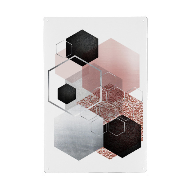 Holzbild "Abstract Geometric" artboxONE - Geometrie