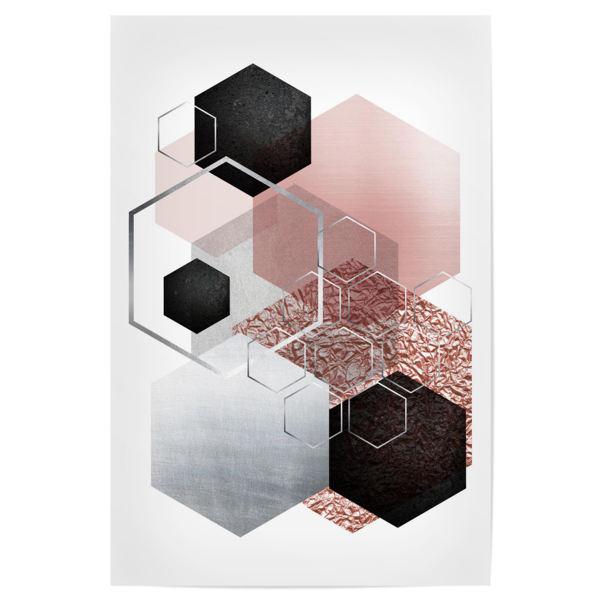 Abstract Geometric als Premium Poster bei artboxONE kaufen Bild Geometric Abstract kaufen | home24