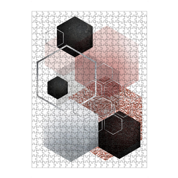 Puzzle Ravensburger "Abstract Geometric" artboxONE - Geometrie