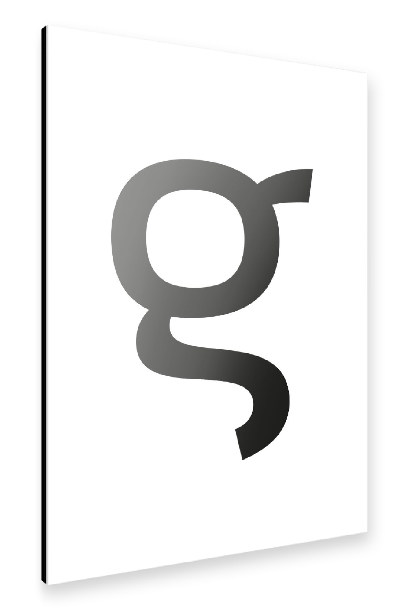 Alu-Dibond "G Print" 30x20 cm artboxONE