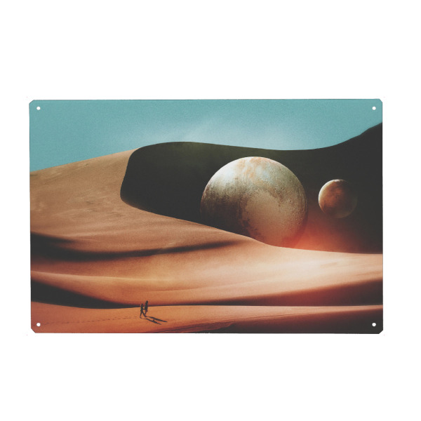 Holzbild "The only moment we were alone" artboxONE - Natur,Reise,Fiktion