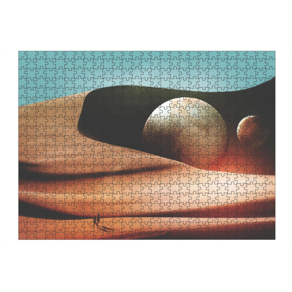 Puzzle Ravensburger "The only moment we were alone" artboxONE - Natur,Reise,Fiktion