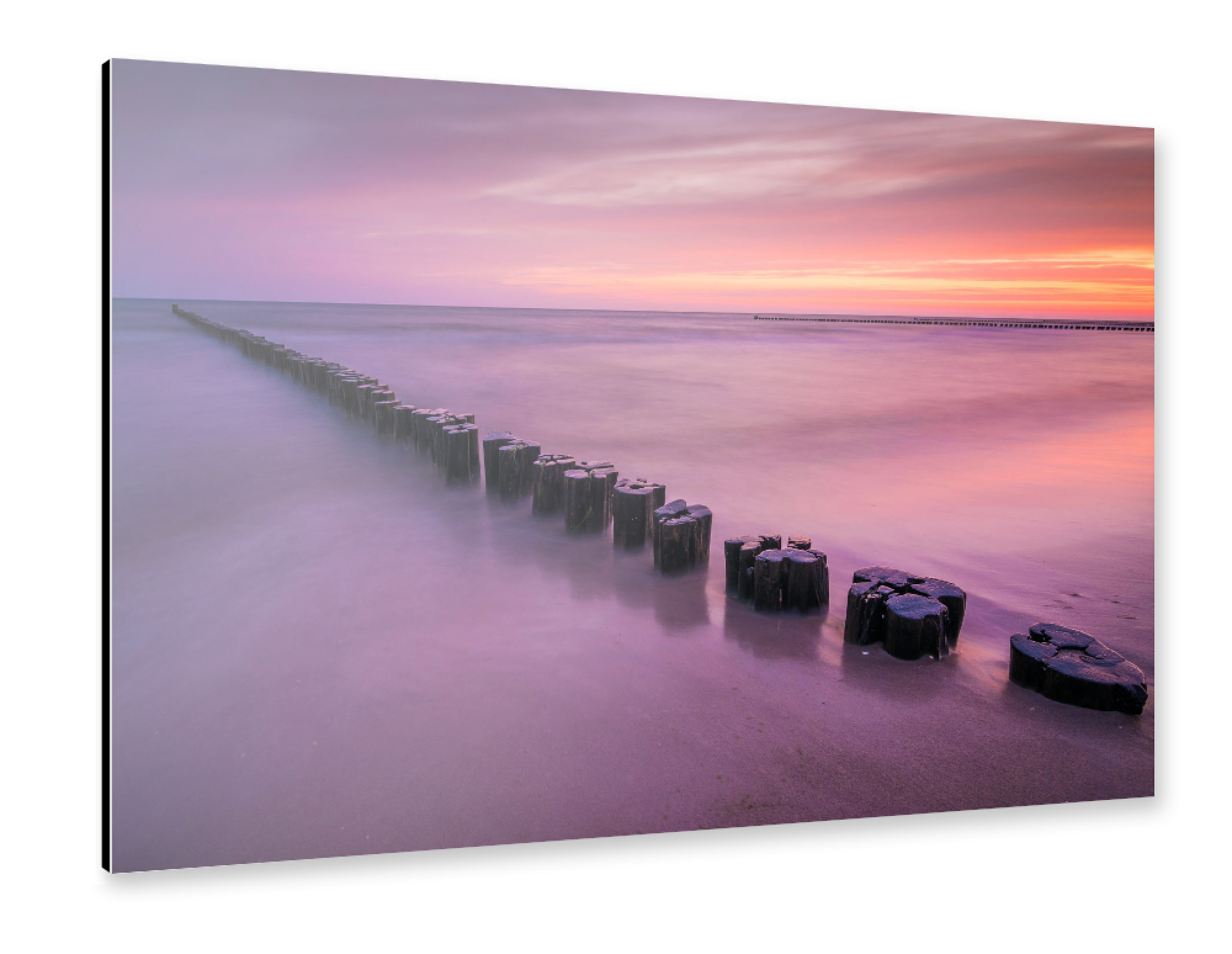 Alu-Dibond "Ostseemorgen" 75x50 cm artboxONE