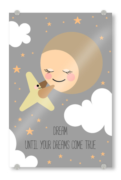 Acrylglasbild "Dream on" artboxONE - Für Kinder