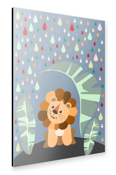 Alu-Dibond "Stay dry" 30x20 cm artboxONE