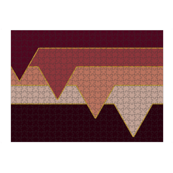 artboxONE Puzzle "Wine Clouds" artboxONE - Abstrakt,Geometrie