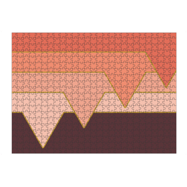 artboxONE Puzzle "Pink Clouds" artboxONE - Abstrakt,Geometrie