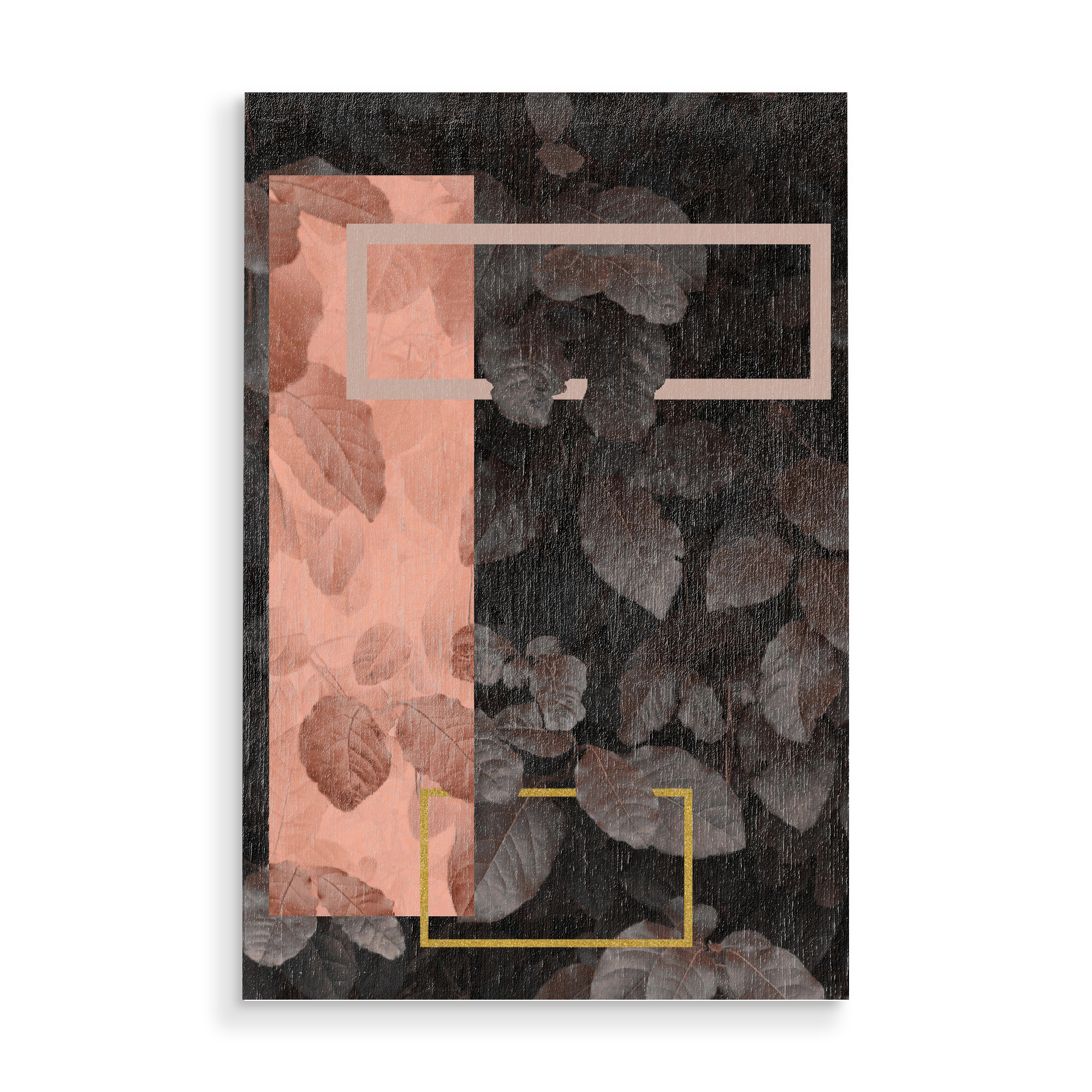Holzbild "Gloomy Fall" artboxONE - Natur,Geometrie