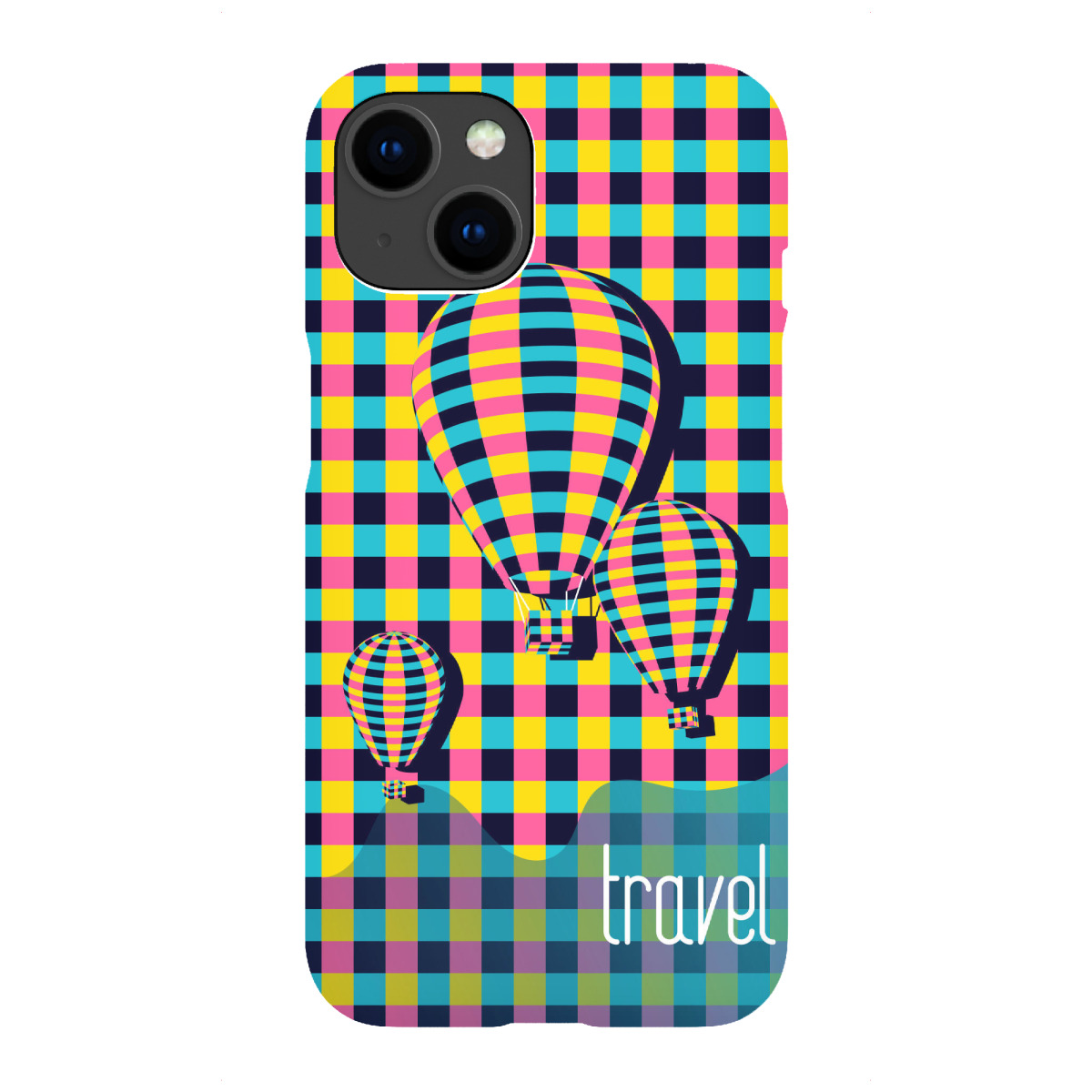"Travel 2"für iPhone - Premium-Case Handyhülle artboxONE