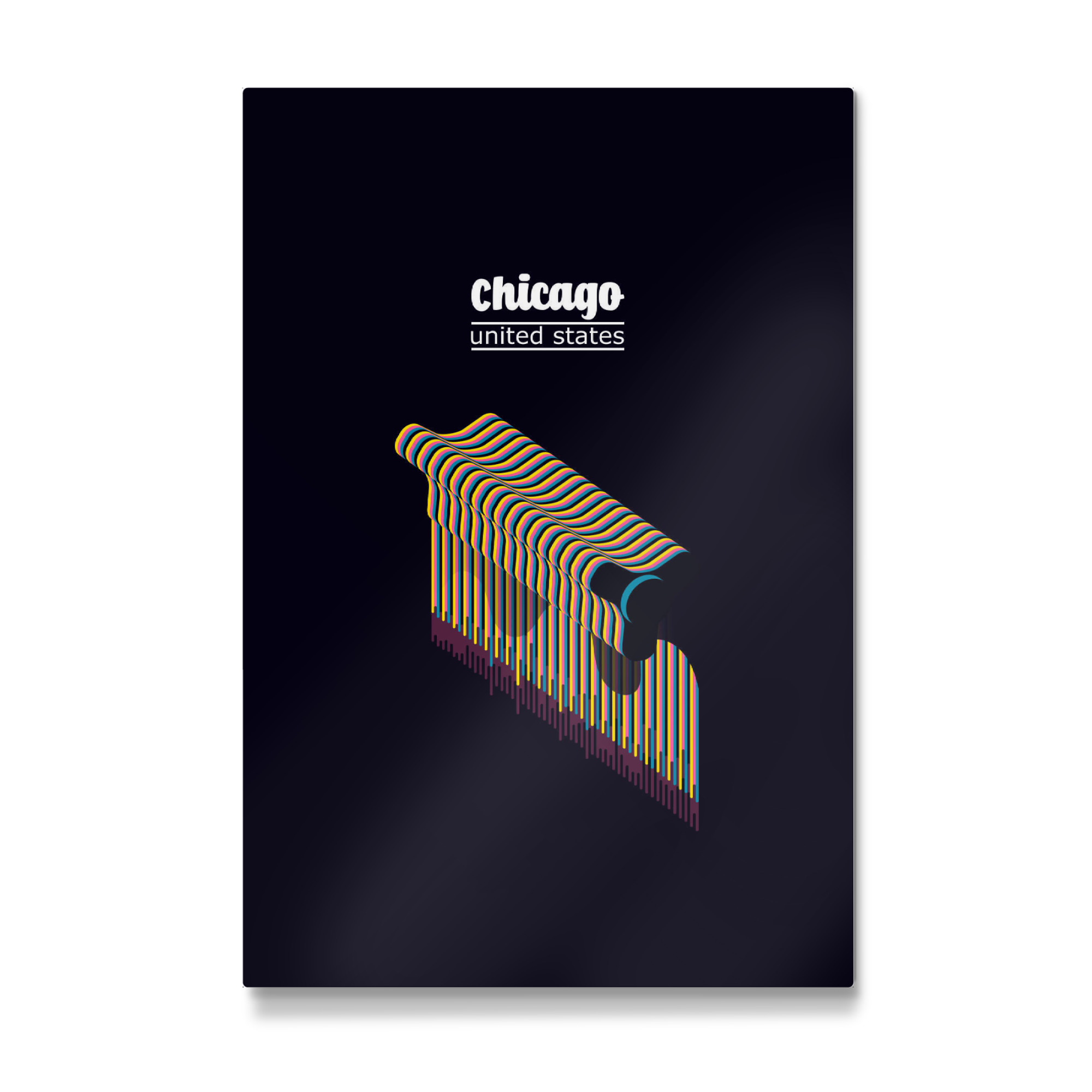 Galerie-Print "Chicago - United States" 75x50 cm artboxONE