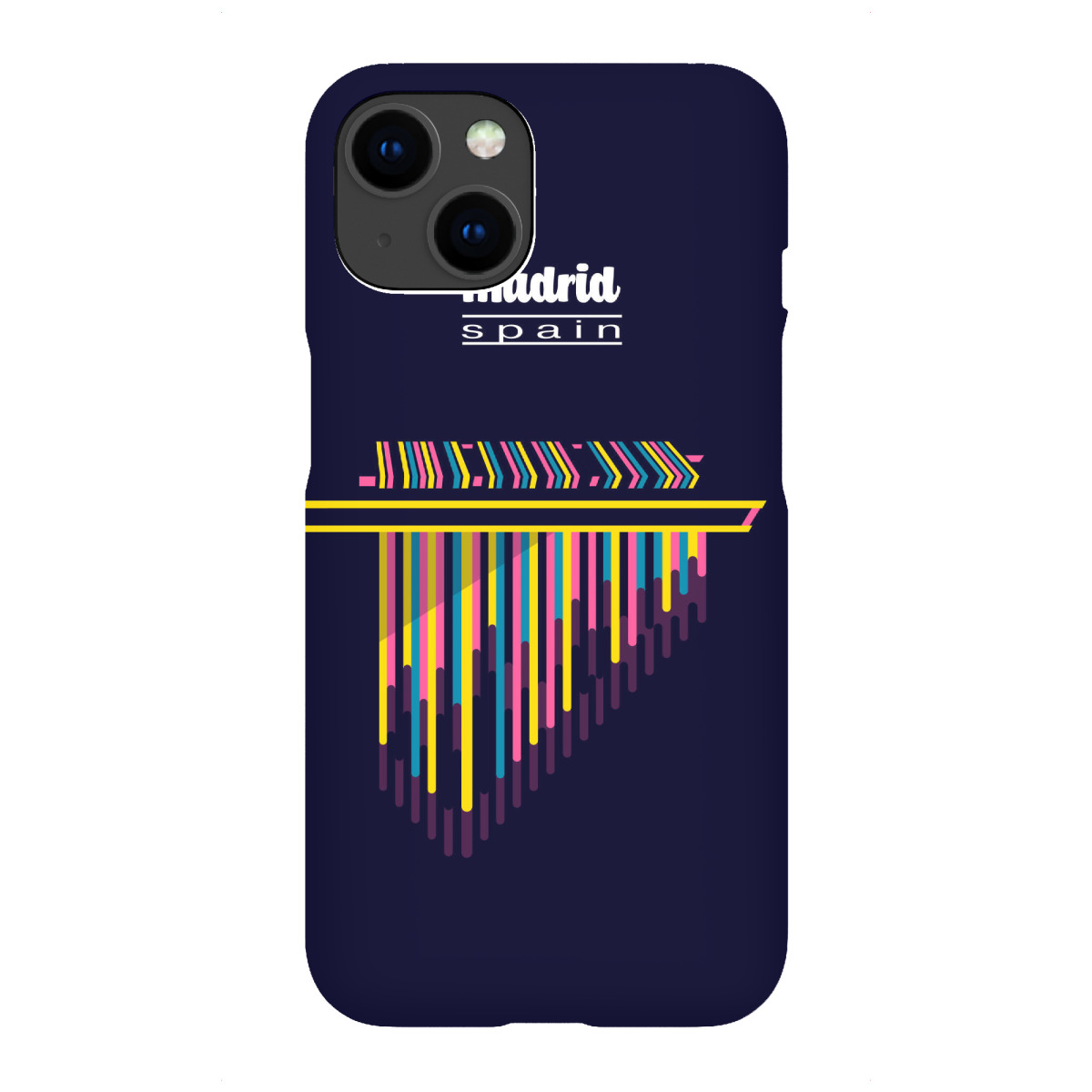 "Madrid - Spain"für iPhone - Premium-Case Handyhülle artboxONE