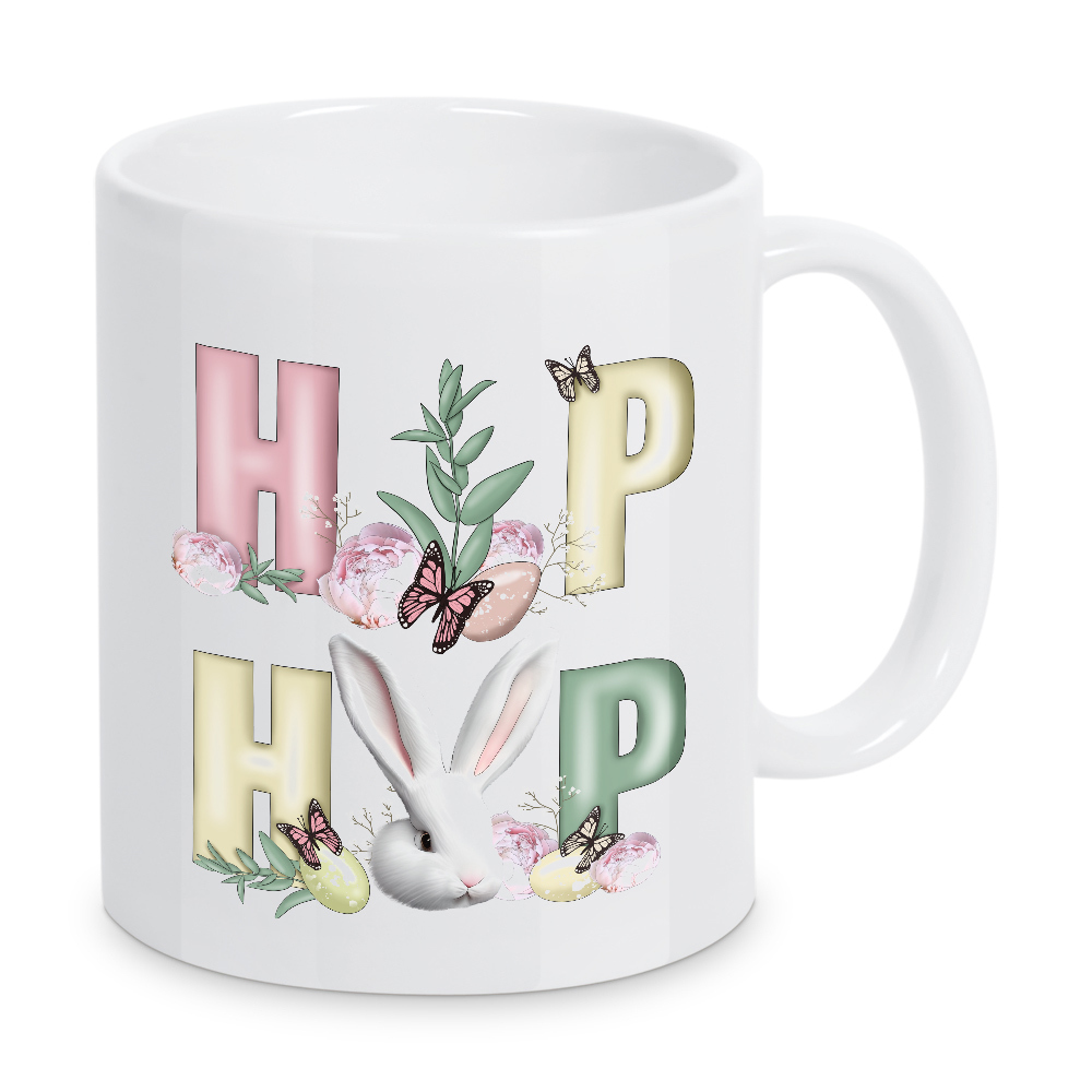 Tasse "Hip-Hop-Ostern" artboxONE - Natur,Floral,Tiere,Buchstaben,Festivals