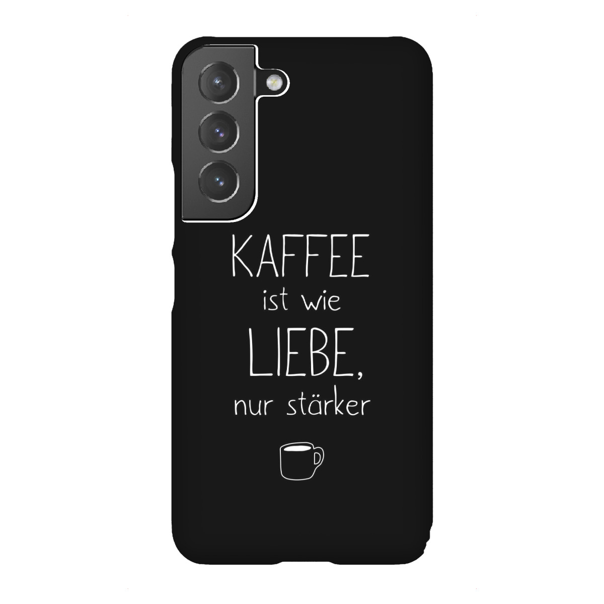 Samsung Galaxy "Kaffee > Liebe" Premium-Case Handyhülle artboxONE