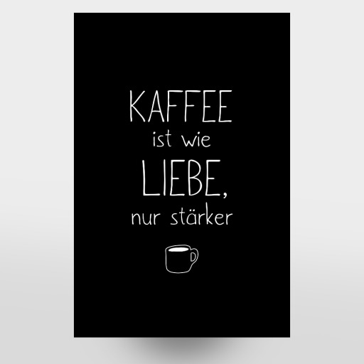 Kaffee > Liebe