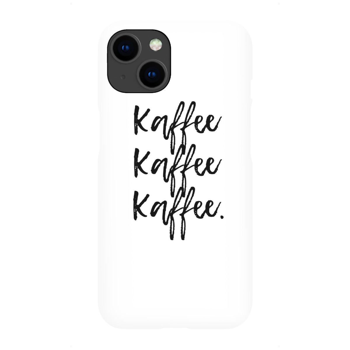 iPhone "Kaffee Kaffee Kaffee" Premium-Case Handyhülle artboxONE