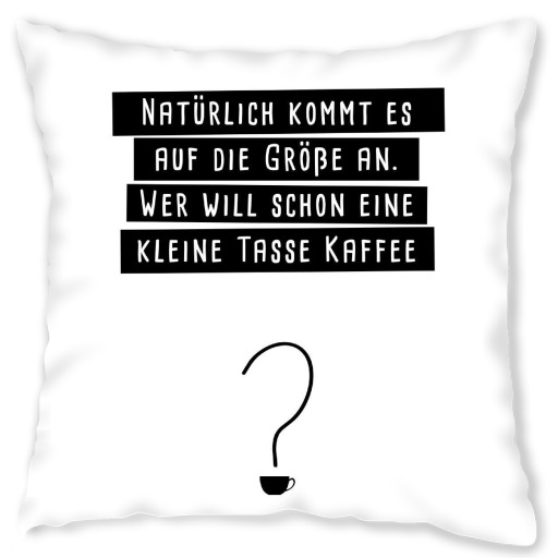 Auf die Größe kommt es an