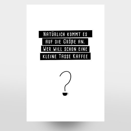 Auf die Größe kommt es an