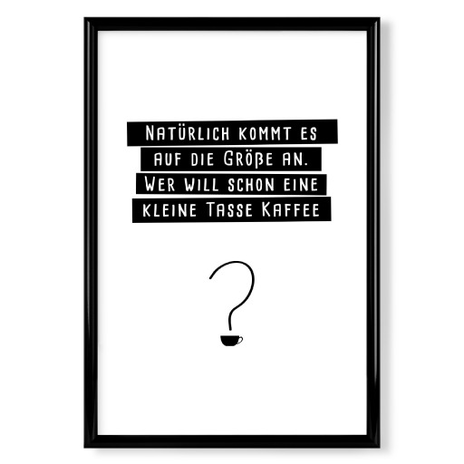Auf die Größe kommt es an