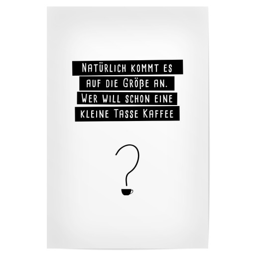 Auf die Größe kommt es an