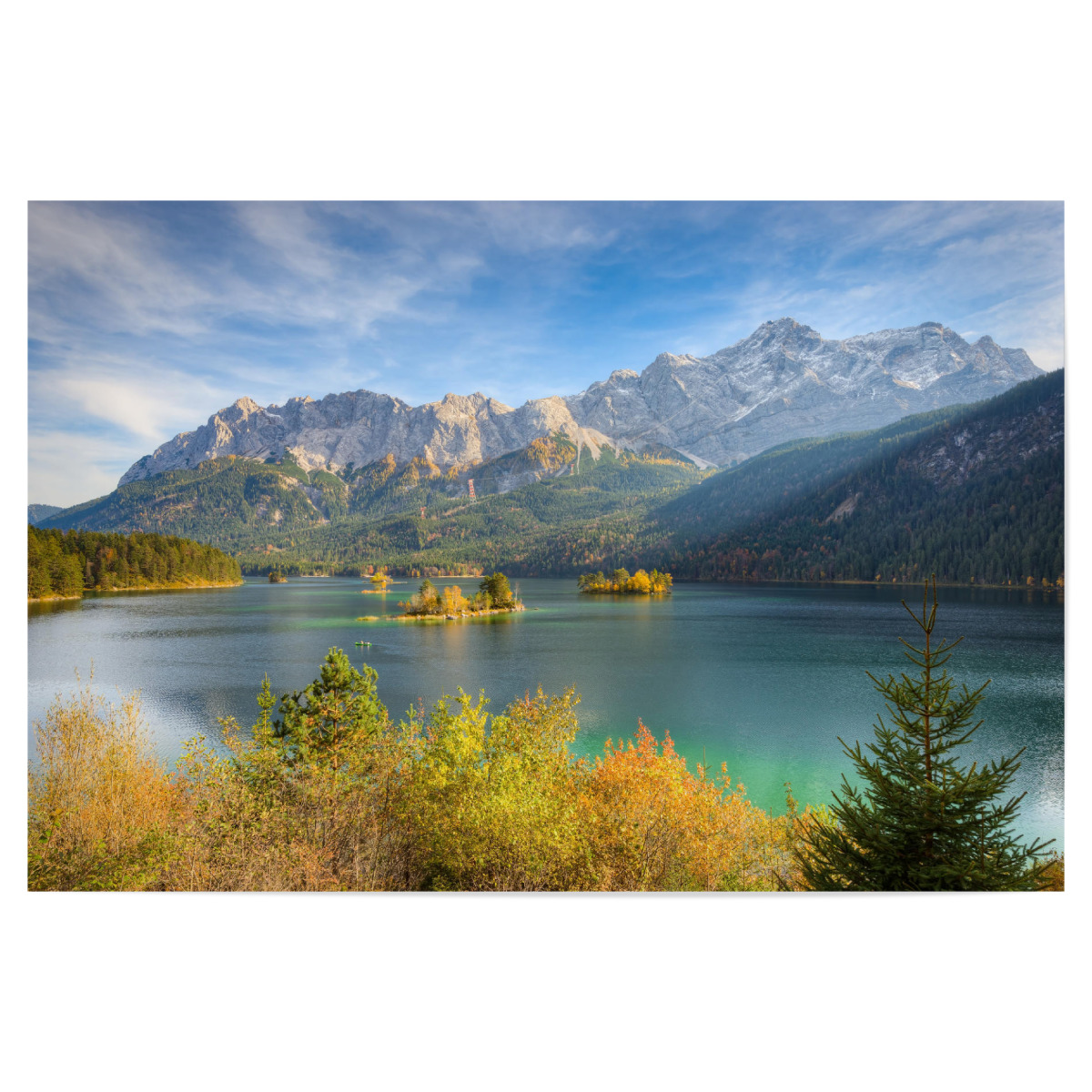 Eibsee In Bayern Als Poster Bei Artboxone Kaufen