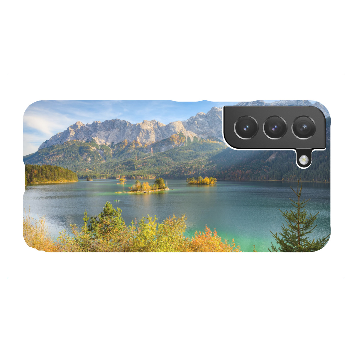 "Eibsee in Bayern"für Samsung Galaxy - Premium-Case Handyhülle artboxONE