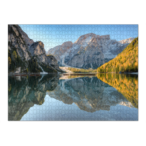 Puzzle Ravensburger "Pragser Wildsee Südtirol" artboxONE - Natur,Reise,Reise / Länder