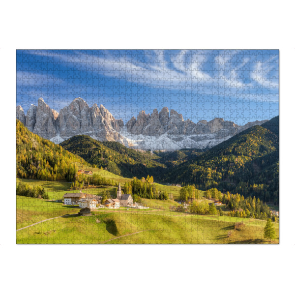 Puzzle Ravensburger "St. Magdalena Südtirol" artboxONE - Natur,Reise,Reise / Länder