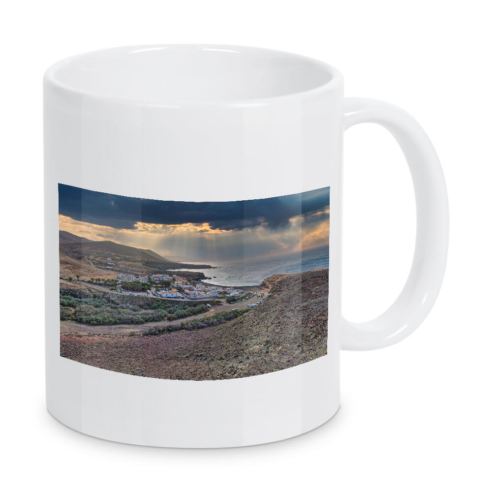 Tasse "Fuerteventura - Ajuy, vom Plateau" artboxONE - Städte,Natur,Reise,Architektur,Reise / Strand und Meer