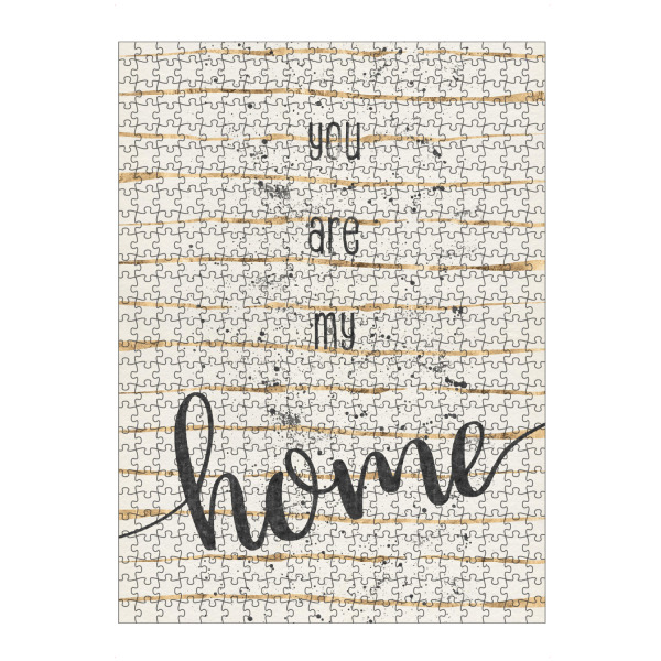 Puzzle Ravensburger "TEXT ART You are my home" artboxONE - Typografie