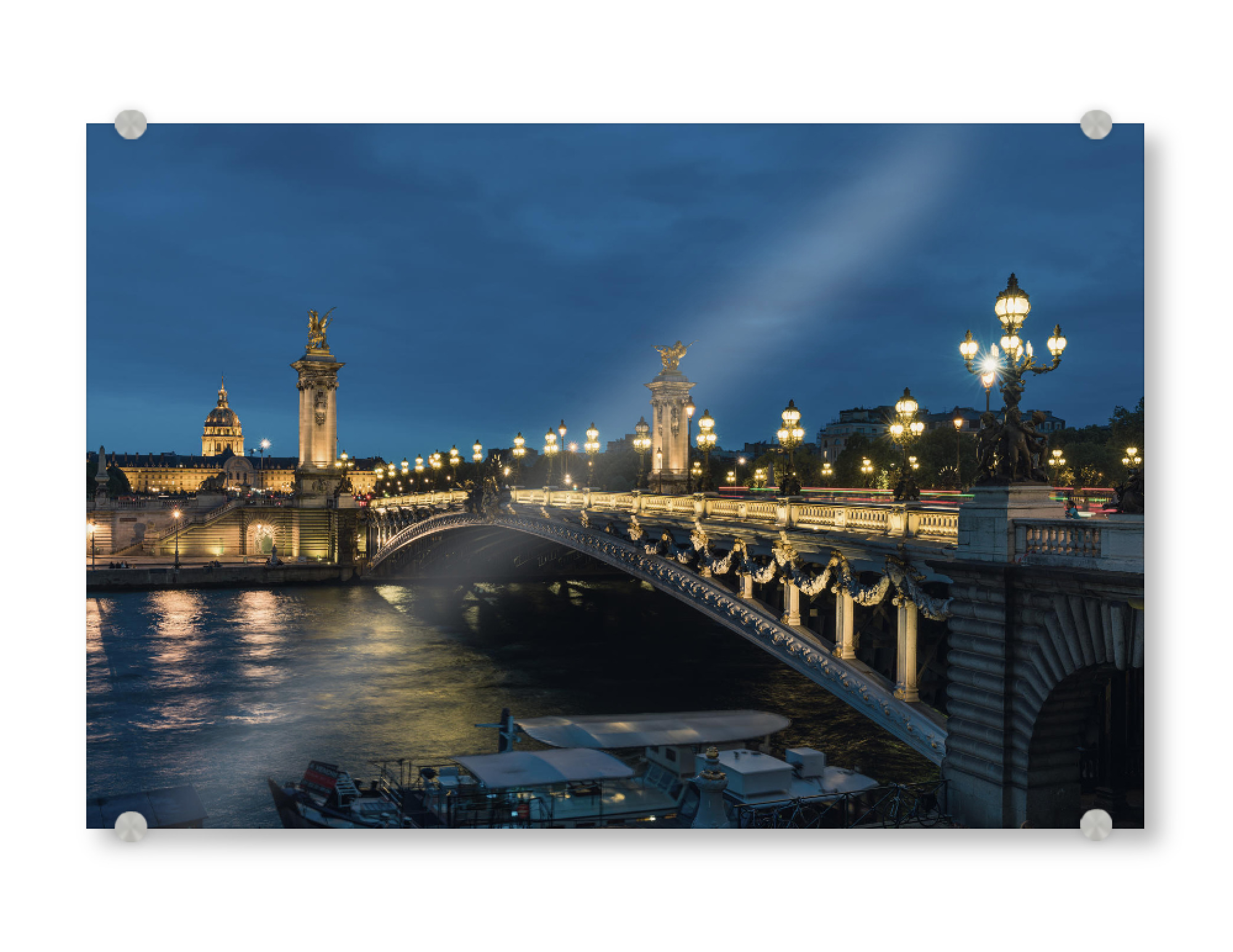 Acrylglasbild "Pont Alexandre III Paris" artboxONE - Städte,Städte / Paris