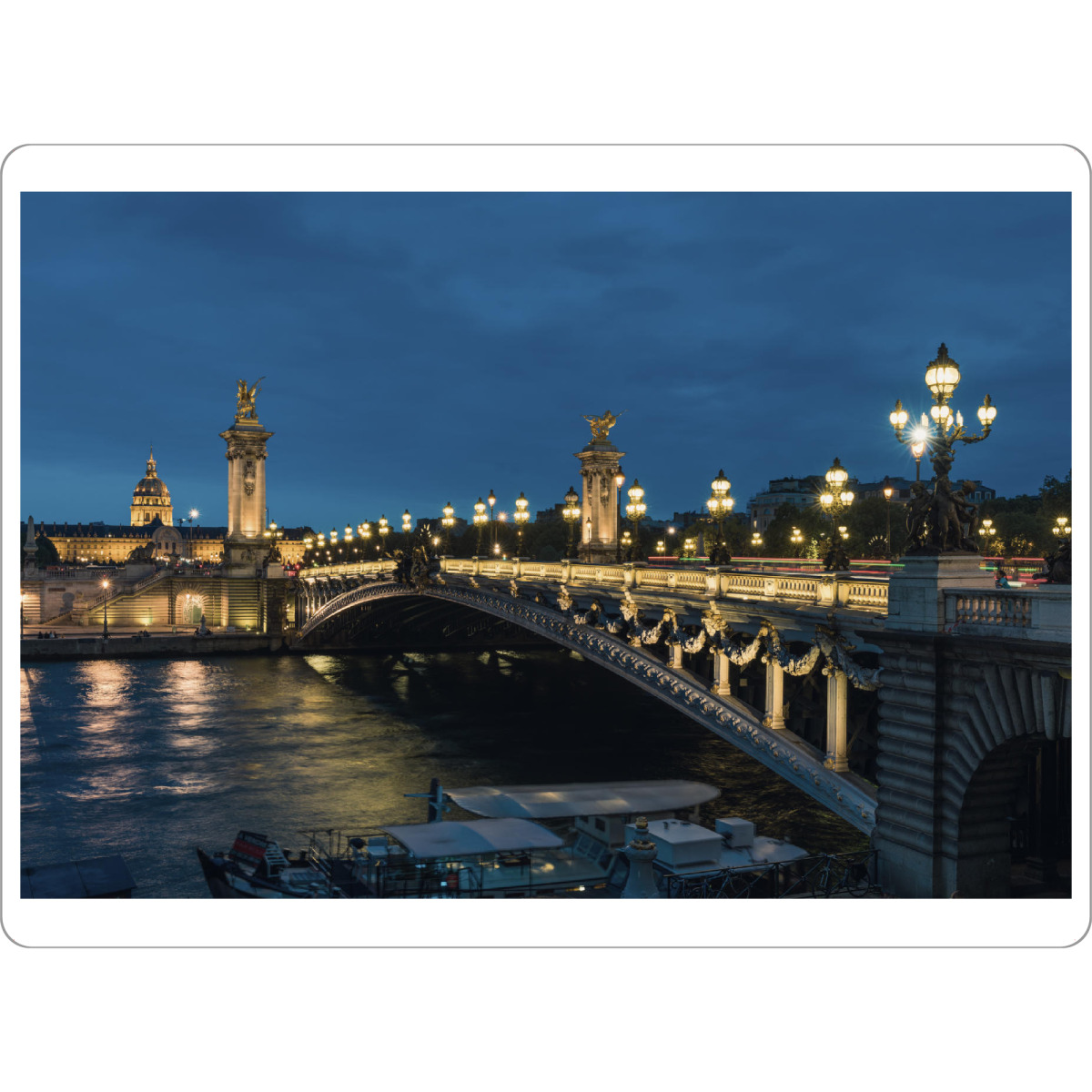 Tischset "Pont Alexandre III Paris" artboxONE - Städte,Städte / Paris