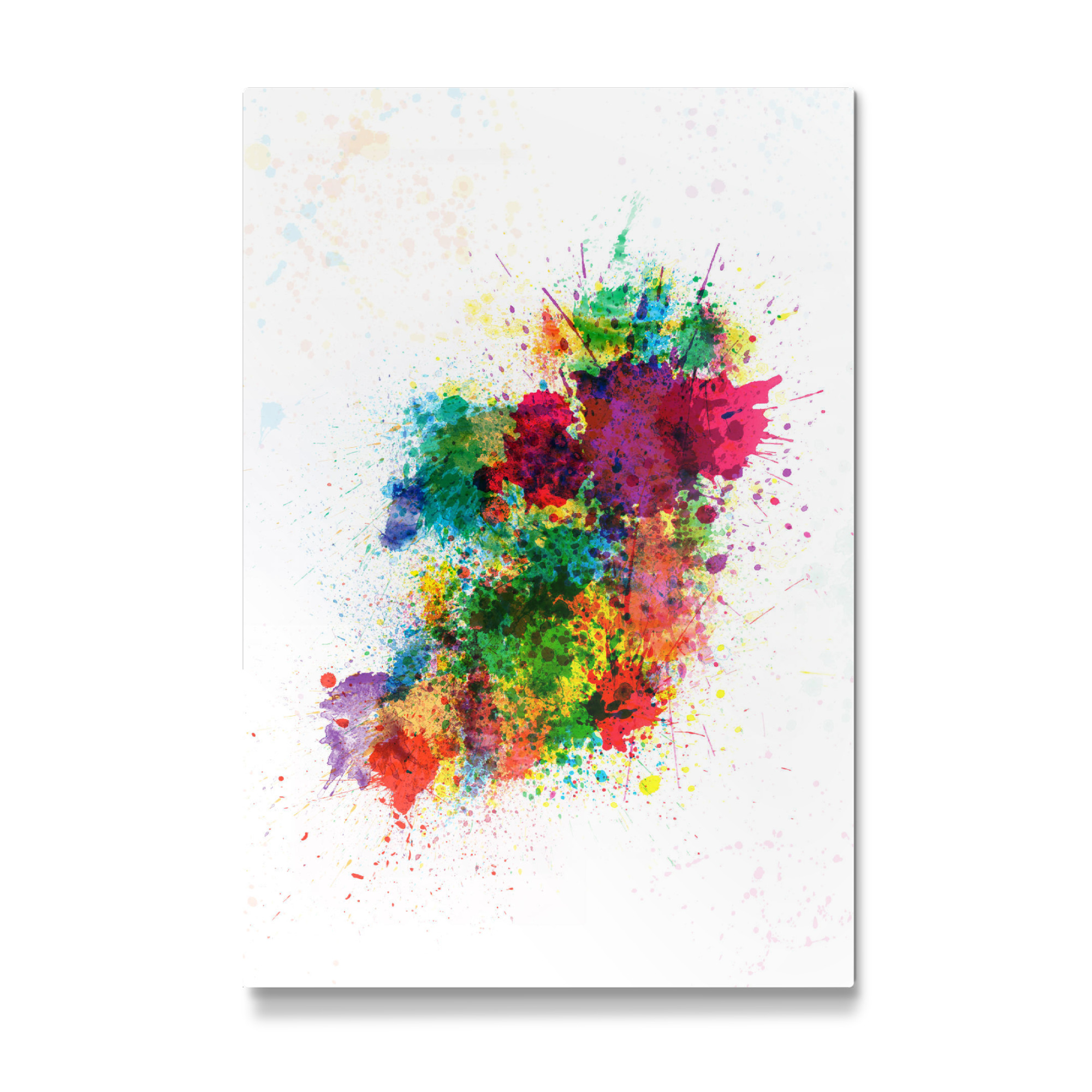 Galerie-Print "Ireland Map Paint Splashes" 30x20 cm artboxONE