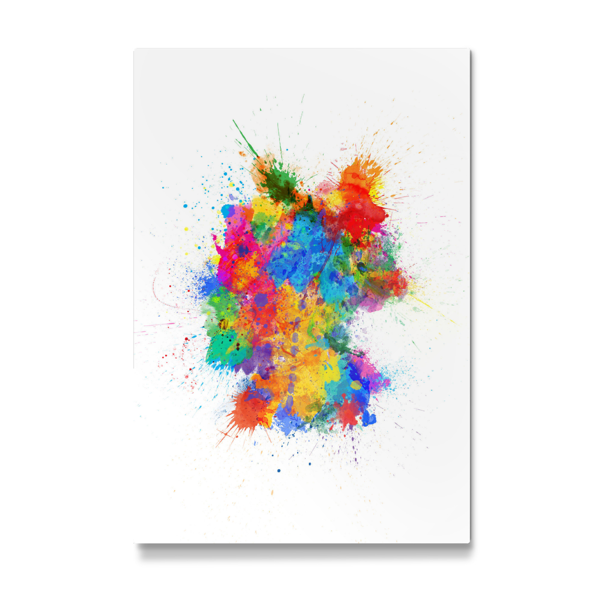 Galerie-Print "Germany Paint Splashes Map" 75x50 cm artboxONE