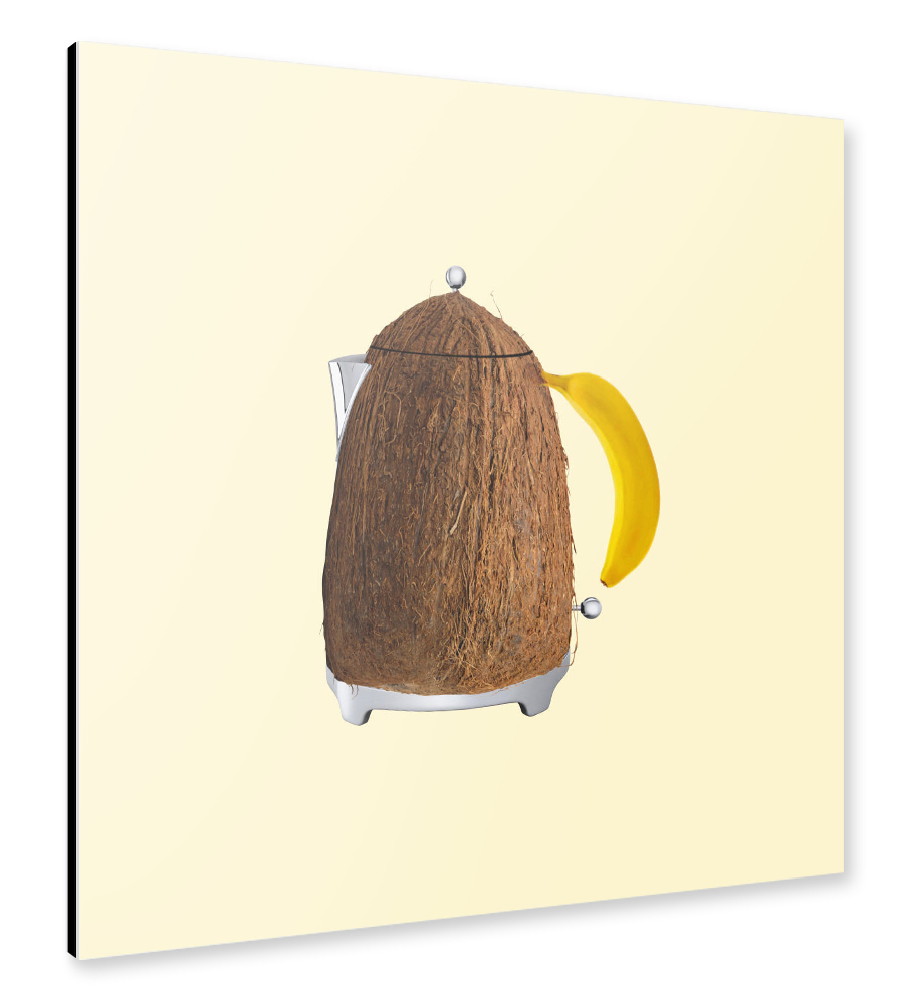 Alu-Dibond "Kettle" 30x30 cm artboxONE