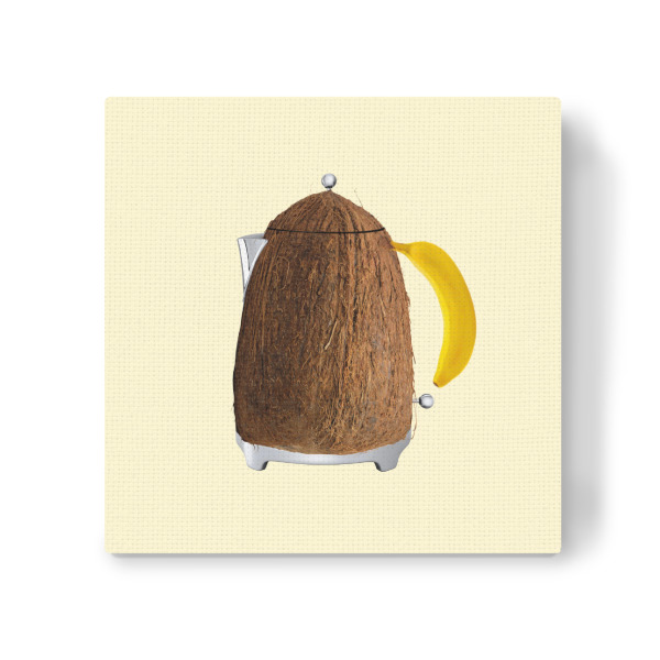 Leinwandbild "Kettle" artboxONE - Essen & Trinken,Abstrakt,Essen & Trinken / Obst & Gemüse