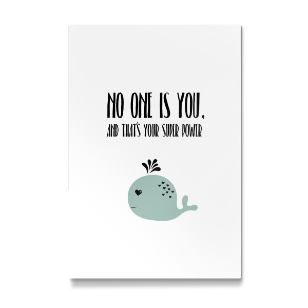 Galerie-Print "No One is You" 30x20 cm artboxONE