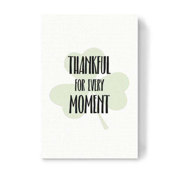Leinwandbild "Thankful" artboxONE - Typografie