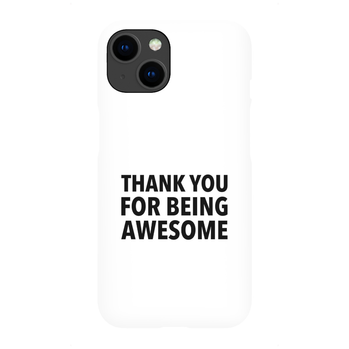 iPhone "Awesome" Premium-Case Handyhülle artboxONE
